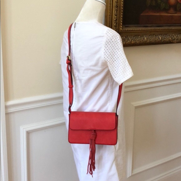 LAST One Anthropologie Amia Tassels Crossbody Bag - Picture 5 of 5